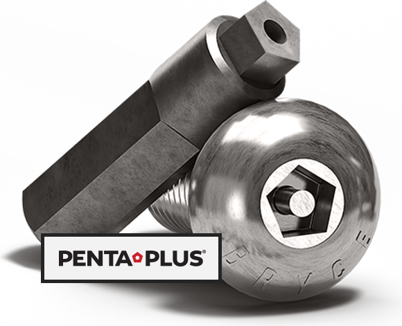 penta plus theft proof security bolts fasteners
