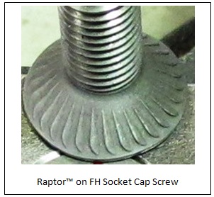 Raptor™ Claws Are Now Available For Flat Head Socket Cap Screws