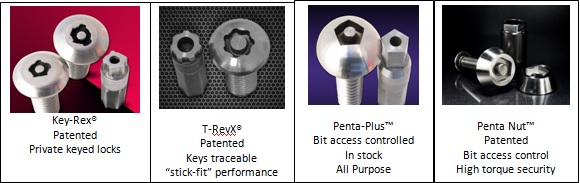 High Security Screws