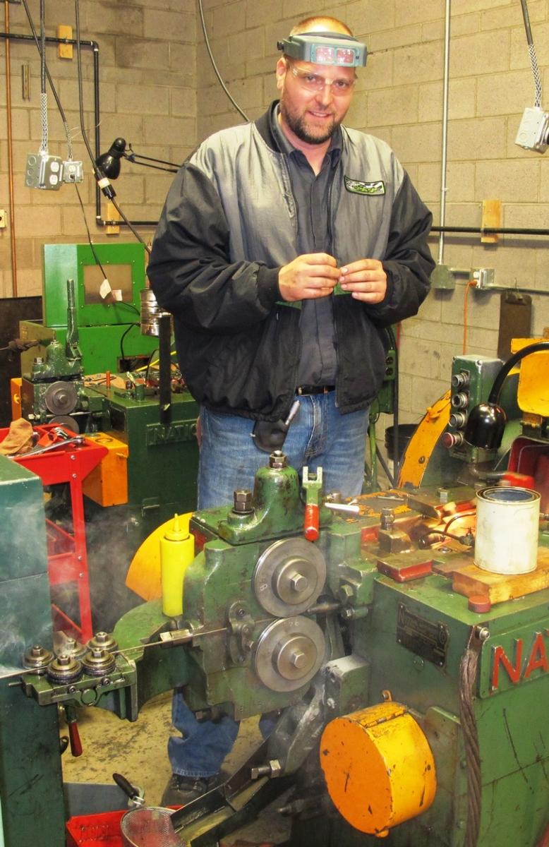 Big John Working On A Small Keyed-Lok