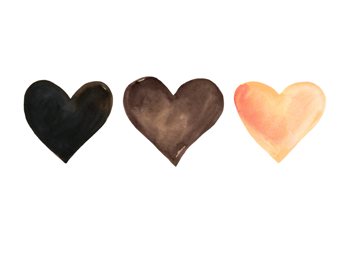 black lives matter hearts