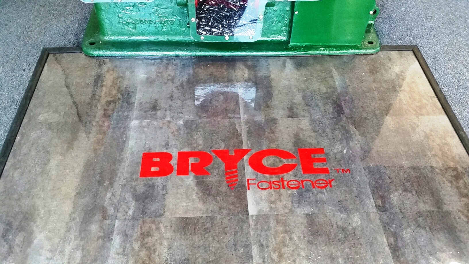 Bryce sign at Indoor entrance
