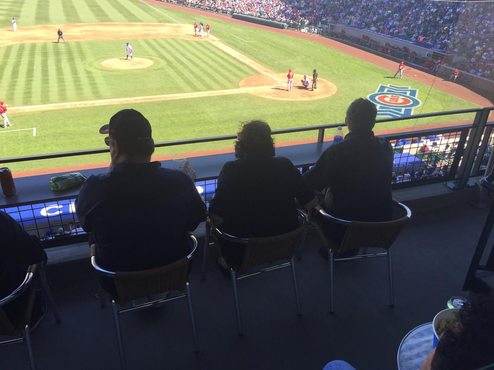  Chicago Cubs Spring training baseball game.