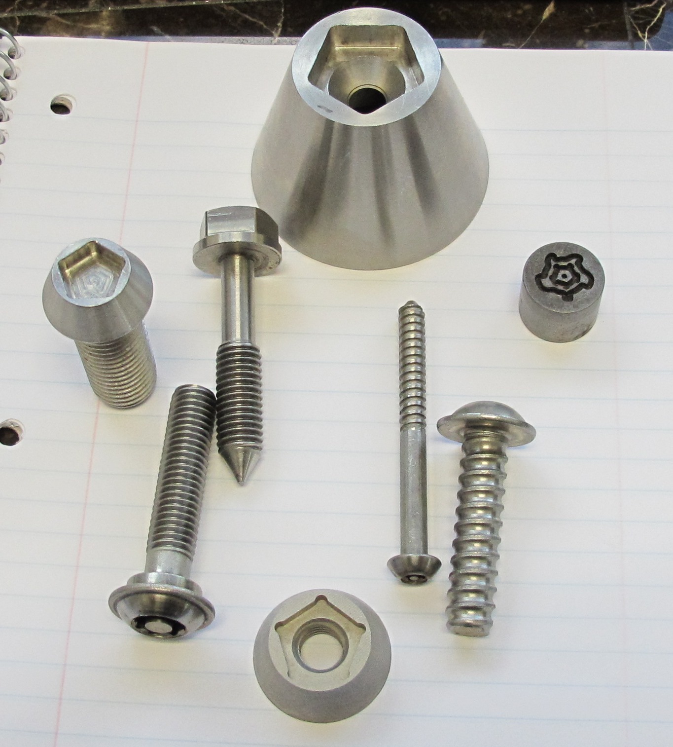 Bryce security fasteners