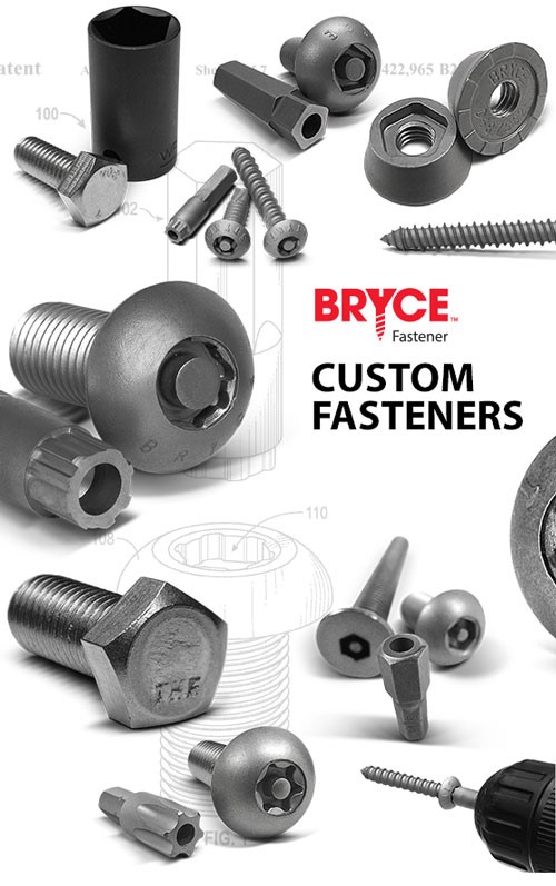 Premium Custom Screws | Custom Screw Manufacturers | Bryce Fastener Security Screws