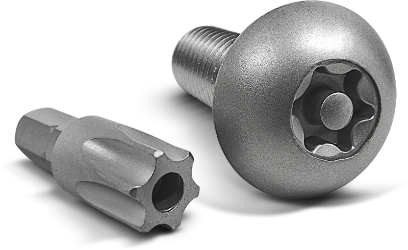 tam-6lobe tamper-resistant fasteners